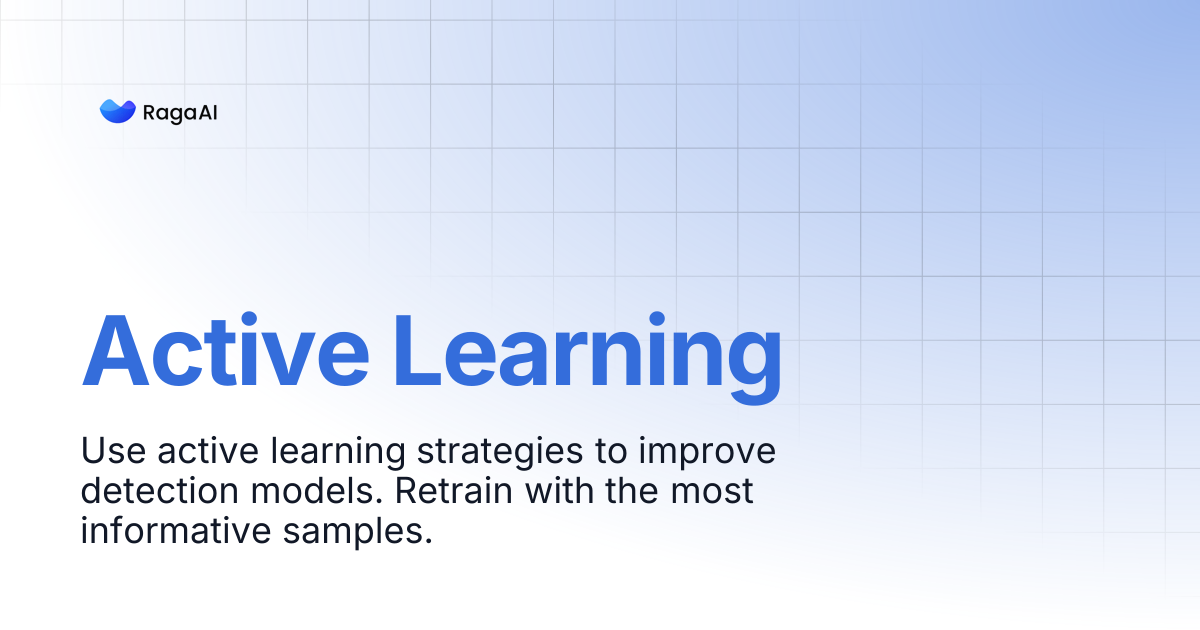 Active Learning | RagaAI