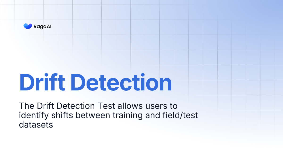 Drift Detection | RagaAI